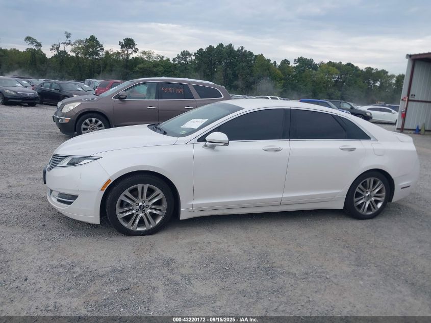 2016 Lincoln Mkz VIN: 3LN6L2J97GR616228 Lot: 43220172