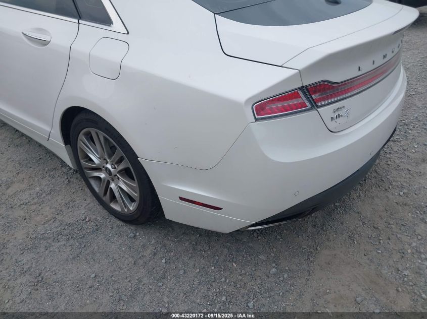 2016 Lincoln Mkz VIN: 3LN6L2J97GR616228 Lot: 43220172