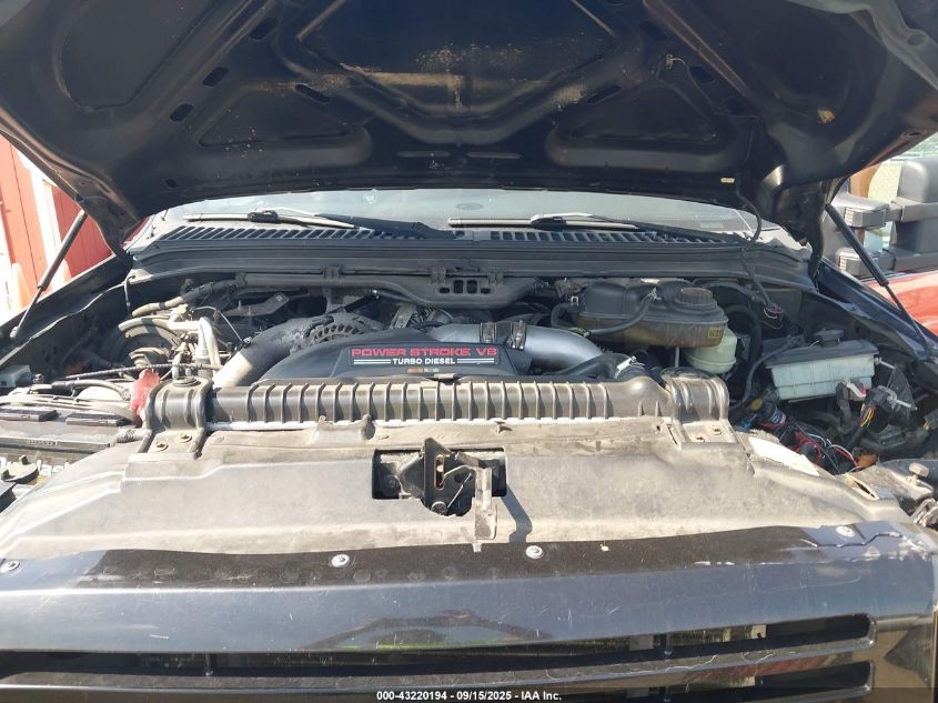 2004 Ford F-250 Lariat/Xl/Xlt VIN: 1FTNW21P44EC95057 Lot: 43220194