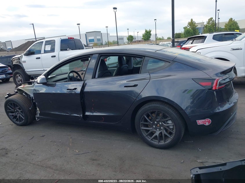 2024 Tesla Model 3 Long Range Dual Motor All-Wheel Drive/Rear-Wheel Drive VIN: 5YJ3E1EA5RF748506 Lot: 43220223