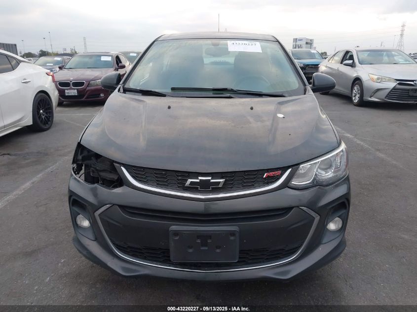 2020 Chevrolet Sonic Fwd Lt VIN: 1G1JD5SB2L4100417 Lot: 43220227