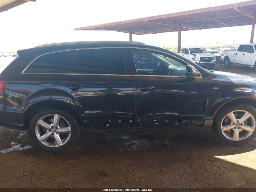 2012 Audi Q7 3.0T S Line Prestige VIN: WA1DGAFE3CD004265 Lot: 43220230