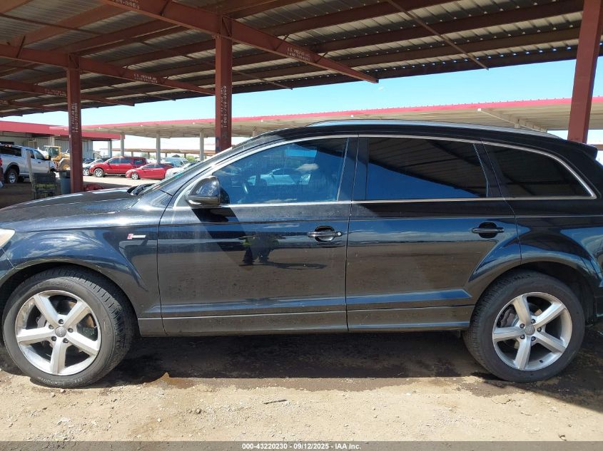 2012 Audi Q7 3.0T S Line Prestige VIN: WA1DGAFE3CD004265 Lot: 43220230