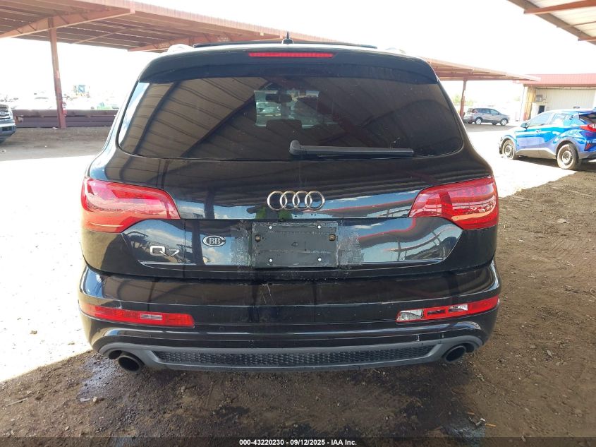 2012 Audi Q7 3.0T S Line Prestige VIN: WA1DGAFE3CD004265 Lot: 43220230