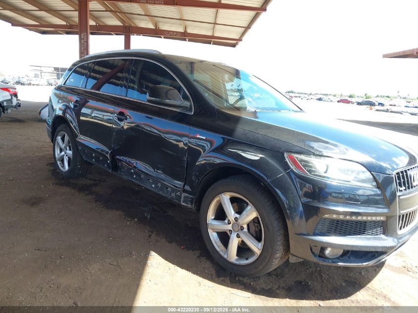 2012 Audi Q7 3.0T S Line Prestige VIN: WA1DGAFE3CD004265 Lot: 43220230