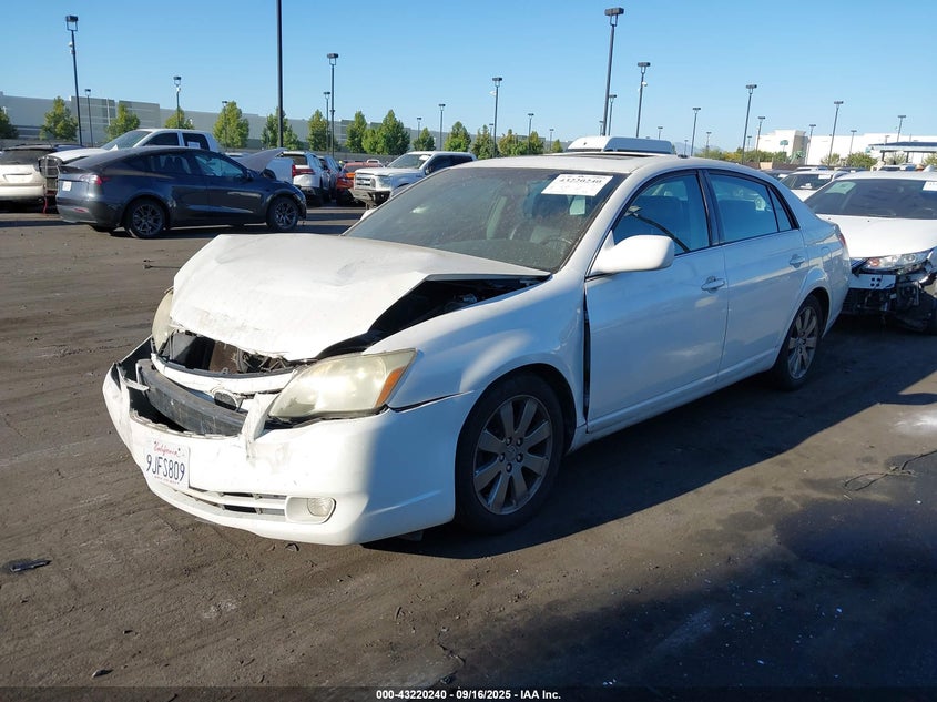 2006 Toyota Avalon Touring white sedan gasoline 4T1BK36B76U156644 photo #3