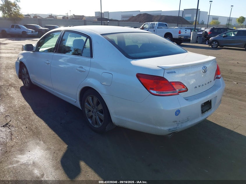 2006 Toyota Avalon Touring white sedan gasoline 4T1BK36B76U156644 photo #4