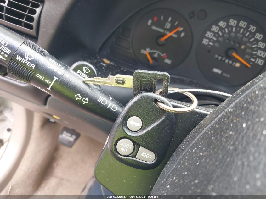 1998 Chevrolet Monte Carlo Z34 VIN: 2G1WX12K0W9254227 Lot: 43220247