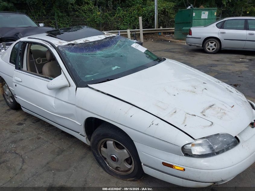 1998 Chevrolet Monte Carlo Z34 VIN: 2G1WX12K0W9254227 Lot: 43220247