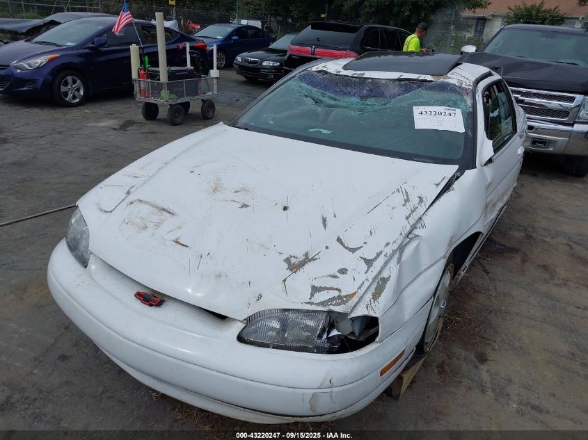 1998 Chevrolet Monte Carlo Z34 VIN: 2G1WX12K0W9254227 Lot: 43220247