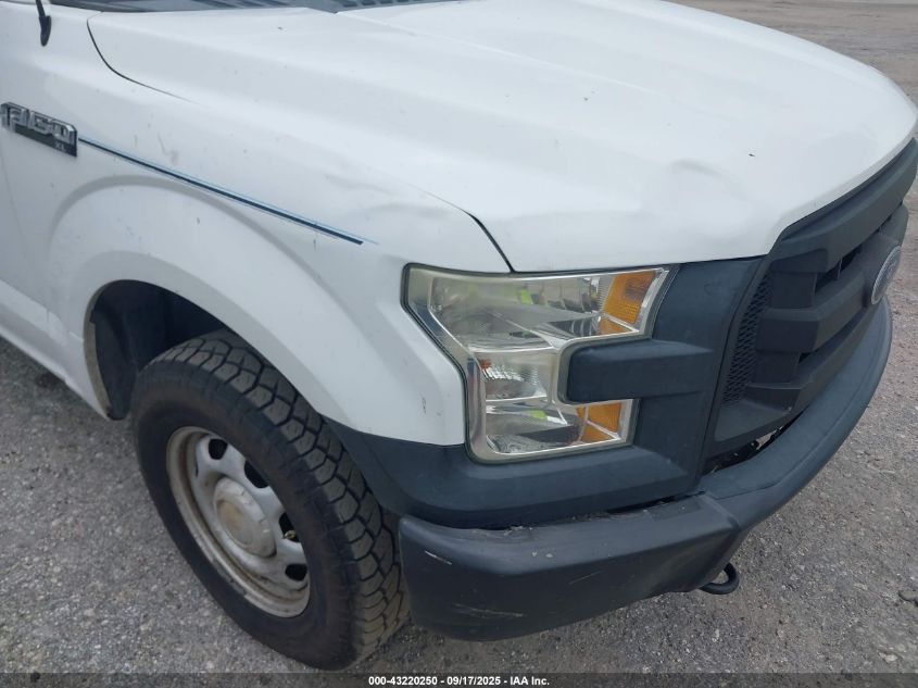 2016 Ford F-150 Xl VIN: 1FTMF1E86GFA72932 Lot: 43220250