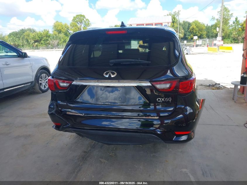 2020 Infiniti Qx60 Luxe VIN: 5N1DL0MN6LC515405 Lot: 43220311