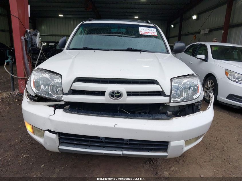 2004 Toyota 4Runner Sr5 V8 VIN: JTEZT14R148004459 Lot: 43220317