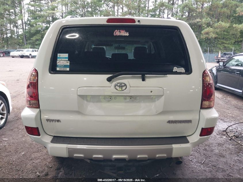 2004 Toyota 4Runner Sr5 V8 VIN: JTEZT14R148004459 Lot: 43220317