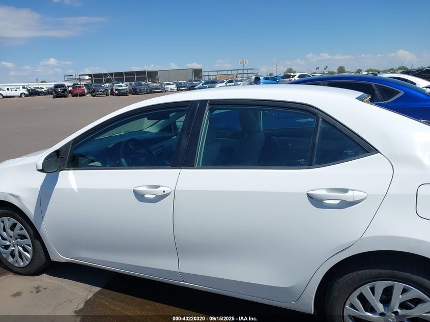 2019 TOYOTA COROLLA LE - 2T1BURHE3KC188247