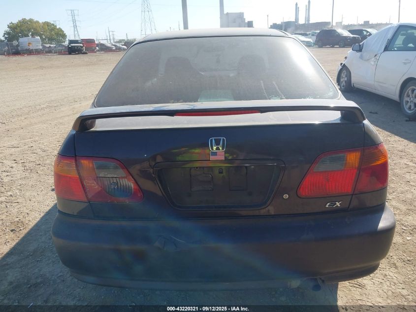 2000 Honda Civic Ex VIN: 1HGEJ8645YL064882 Lot: 43220321