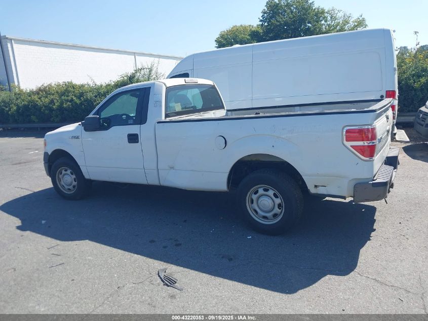 2012 Ford F-150 Xl VIN: 1FTMF1CM5CKD54447 Lot: 43220353