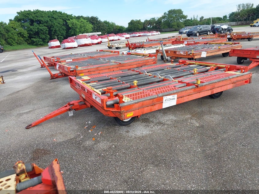 Vin: 00000000000266434, lot: 43714893, equipment steel ld3 container dolly 20172