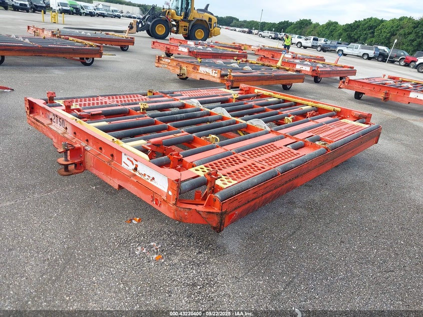 Vin: 00000000000266434, lot: 43714893, equipment steel ld3 container dolly 20174