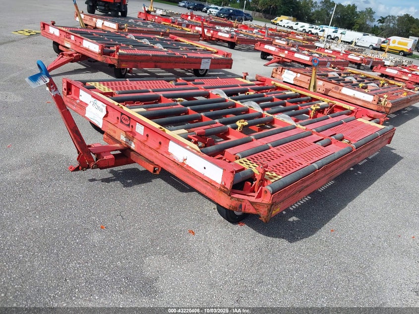 Vin: 00000000000266424, lot: 43714899, equipment steel ld3 container dolly 20172