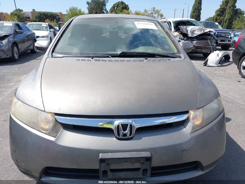 2007 Honda Civic Hybrid VIN: JHMFA36267S028609 Lot: 43220434