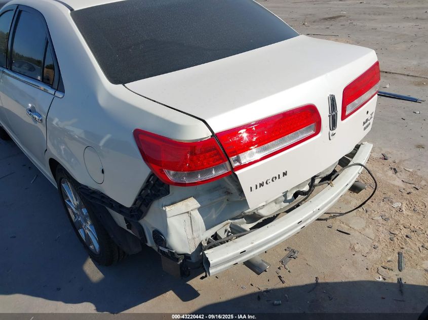 2012 Lincoln Mkz VIN: 3LNHL2JC3CR831040 Lot: 43220442