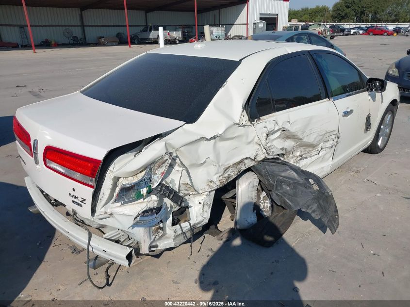 2012 Lincoln Mkz VIN: 3LNHL2JC3CR831040 Lot: 43220442