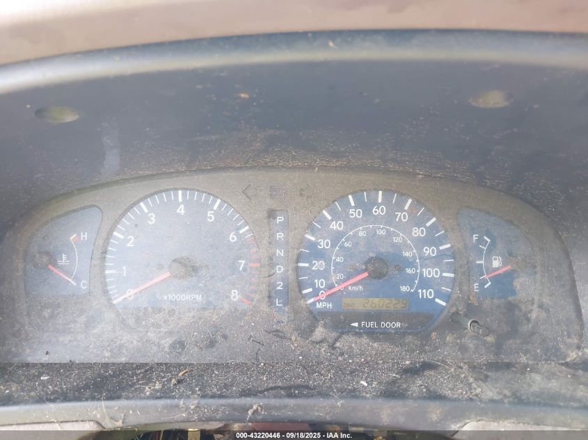 2001 Toyota Sienna Xle VIN: 4T3ZF13C71U377827 Lot: 43220446