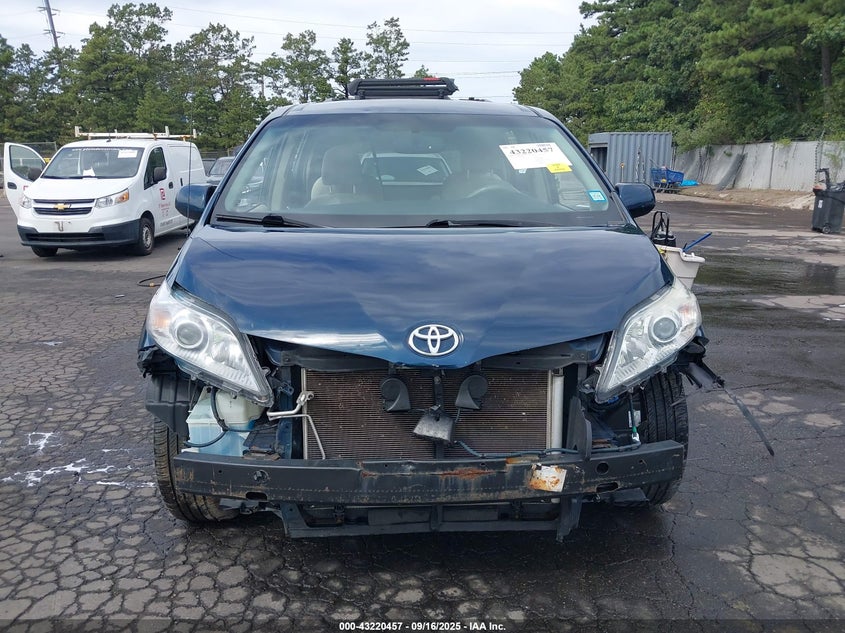 2012 Toyota Sienna Le 7 Passenger VIN: 5TDJK3DC1CS042991 Lot: 43220457