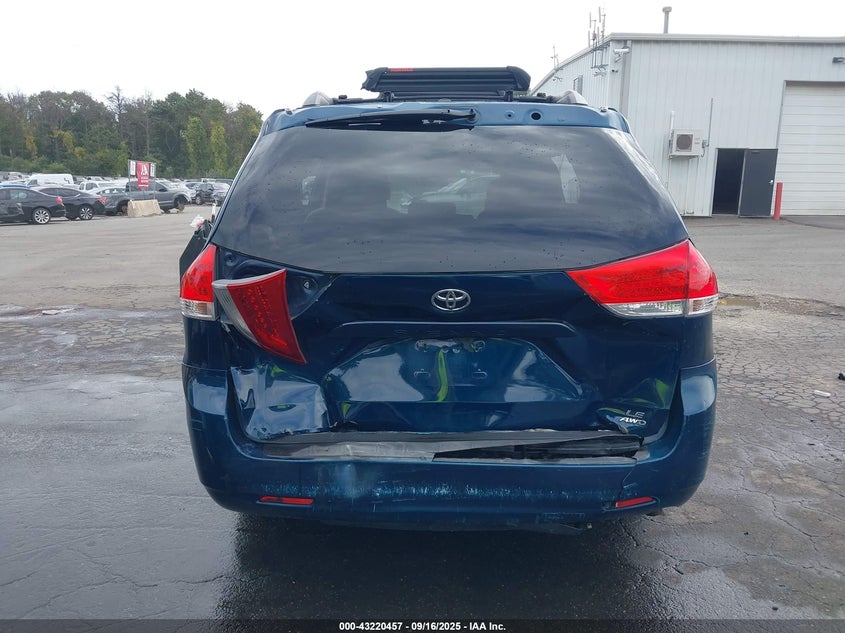 2012 Toyota Sienna Le 7 Passenger VIN: 5TDJK3DC1CS042991 Lot: 43220457