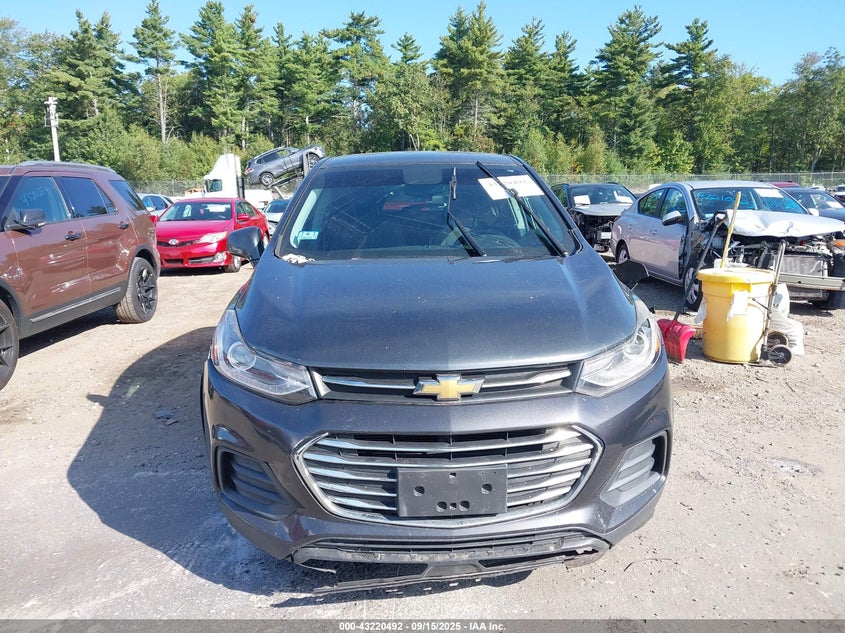 2019 Chevrolet Trax Ls VIN: 3GNCJKSB7KL285751 Lot: 43220492