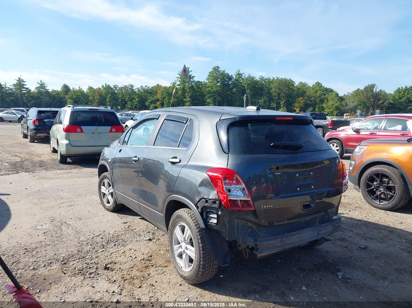 2019 Chevrolet Trax Ls VIN: 3GNCJKSB7KL285751 Lot: 43220492