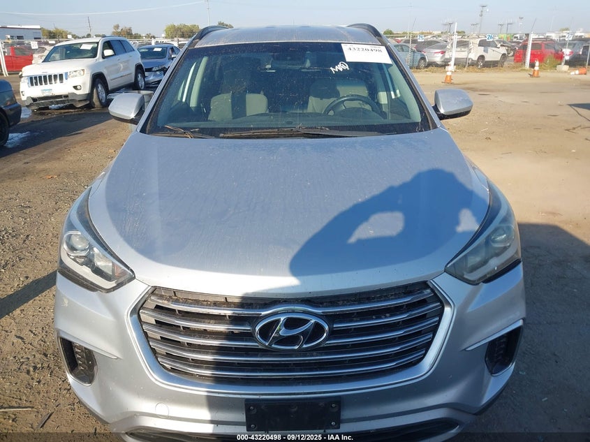2018 Hyundai Santa Fe Se VIN: KM8SM4HF4JU274675 Lot: 43220498