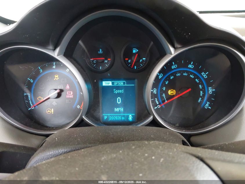 2014 Chevrolet Cruze Ls Auto VIN: 1G1PA5SG9E7130286 Lot: 43220515