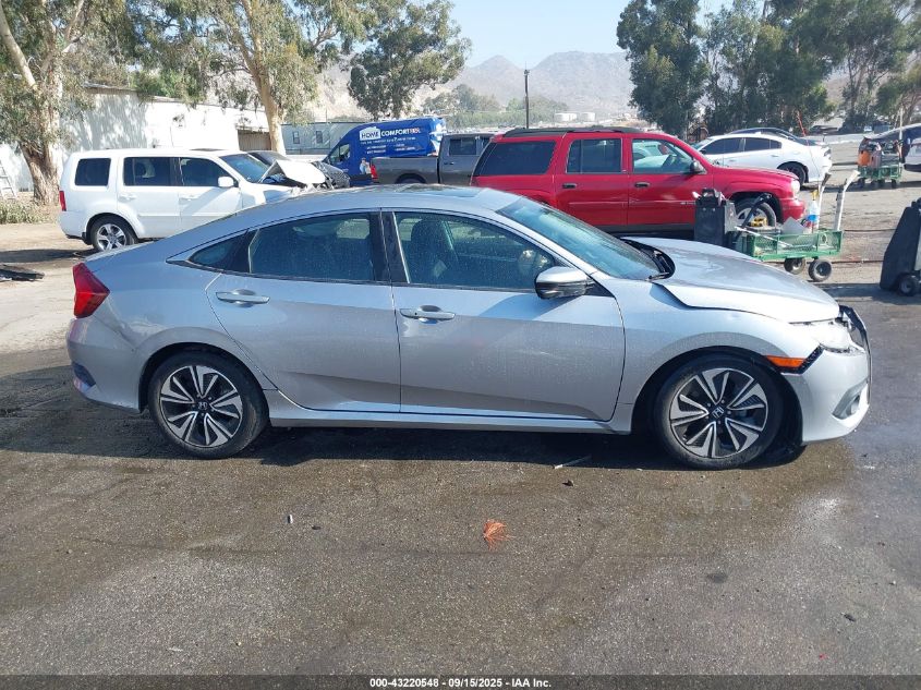 2017 Honda Civic Ex-T VIN: 19XFC1F45HE209223 Lot: 43220548