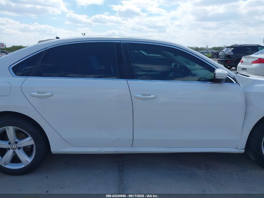 2013 Volkswagen Passat 2.5L Se VIN: 1VWBP7A39DC038690 Lot: 43220566