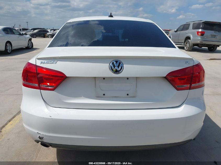 2013 Volkswagen Passat 2.5L Se VIN: 1VWBP7A39DC038690 Lot: 43220566