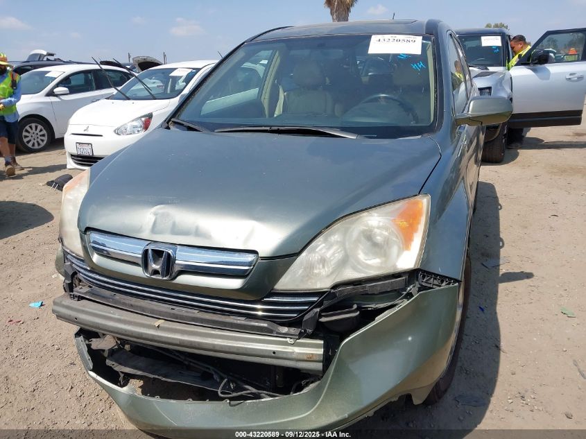 2007 Honda Cr-V Ex-L VIN: JHLRE38777C061854 Lot: 43220589