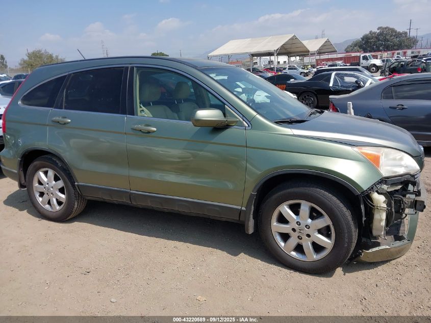 2007 Honda Cr-V Ex-L VIN: JHLRE38777C061854 Lot: 43220589