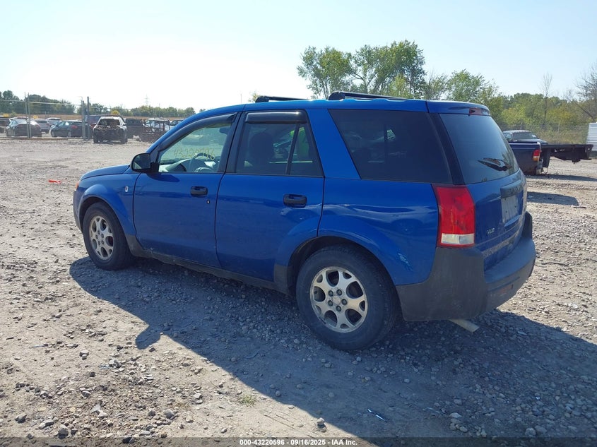 2003 Saturn Vue V6 blue other gasoline 5GZCZ63B43S864348 photo #4