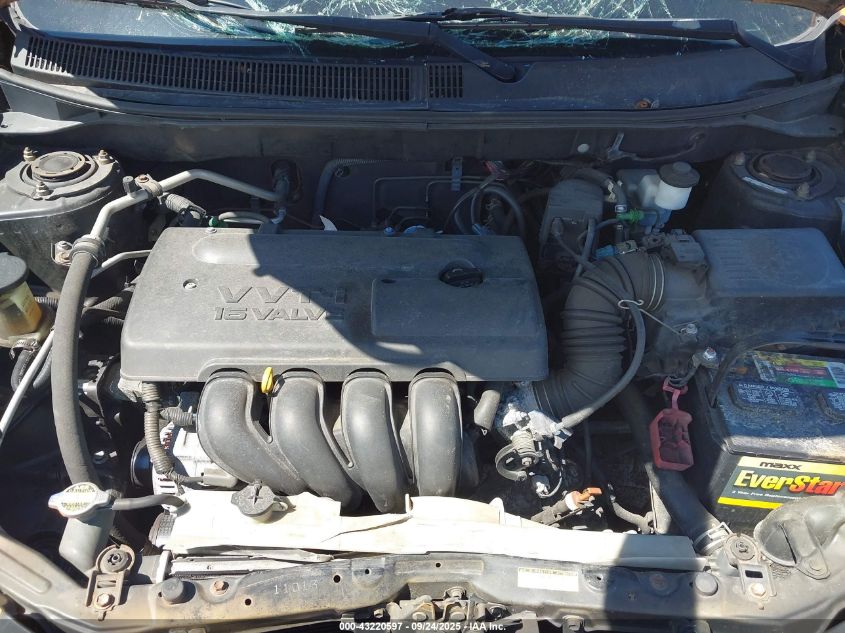 2004 Pontiac Vibe VIN: 5Y2SL62804Z400289 Lot: 43220597