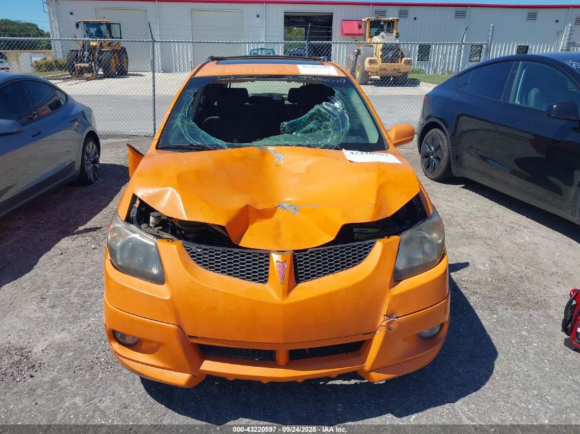 2004 Pontiac Vibe VIN: 5Y2SL62804Z400289 Lot: 43220597