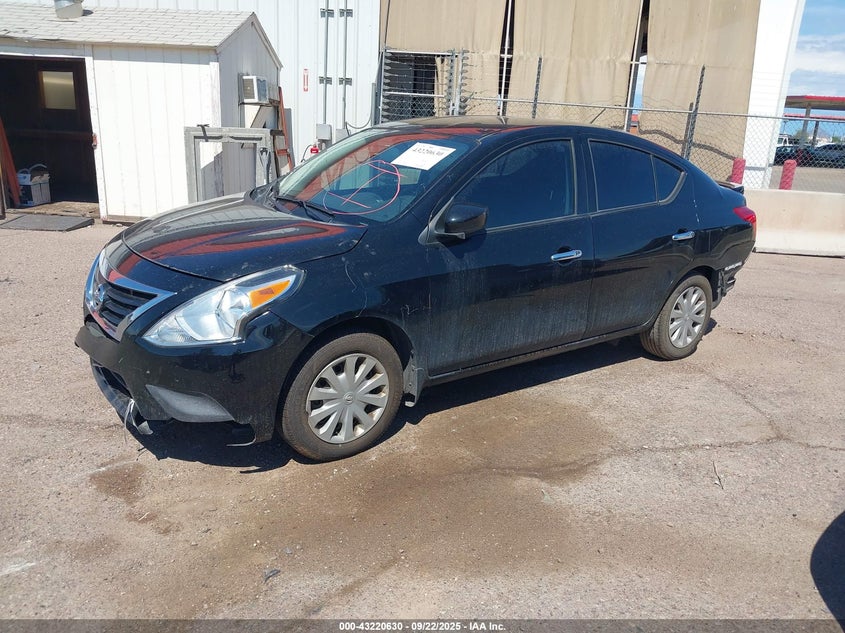 Vin: 3n1cn7ap4fl834287, lot: 43715123, nissan versa 1.6 sv 20152
