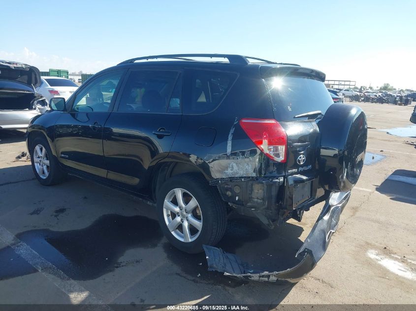 2007 Toyota Rav4 Limited VIN: JTMBK31V376020796 Lot: 43220685