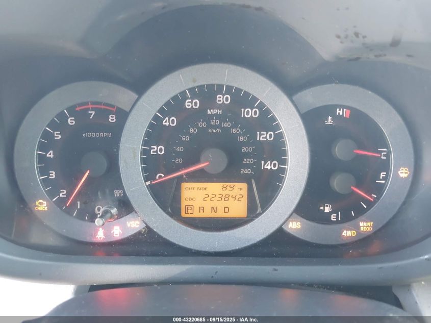 2007 Toyota Rav4 Limited VIN: JTMBK31V376020796 Lot: 43220685