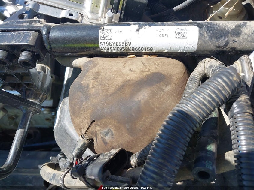 2019 Polaris Sportsman Touring Xp 1000 VIN: 4XASYE959KB660159 Lot: 43220694