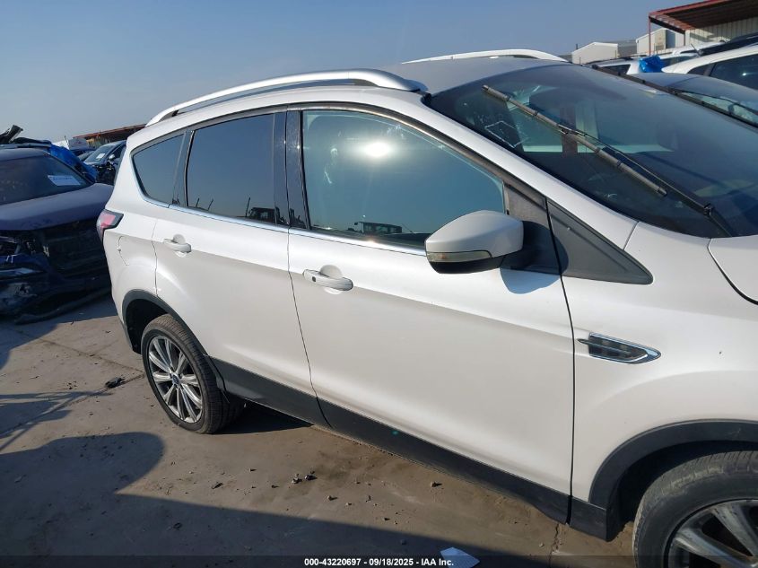2017 Ford Escape Titanium VIN: 1FMCU9JD0HUD84692 Lot: 43220697