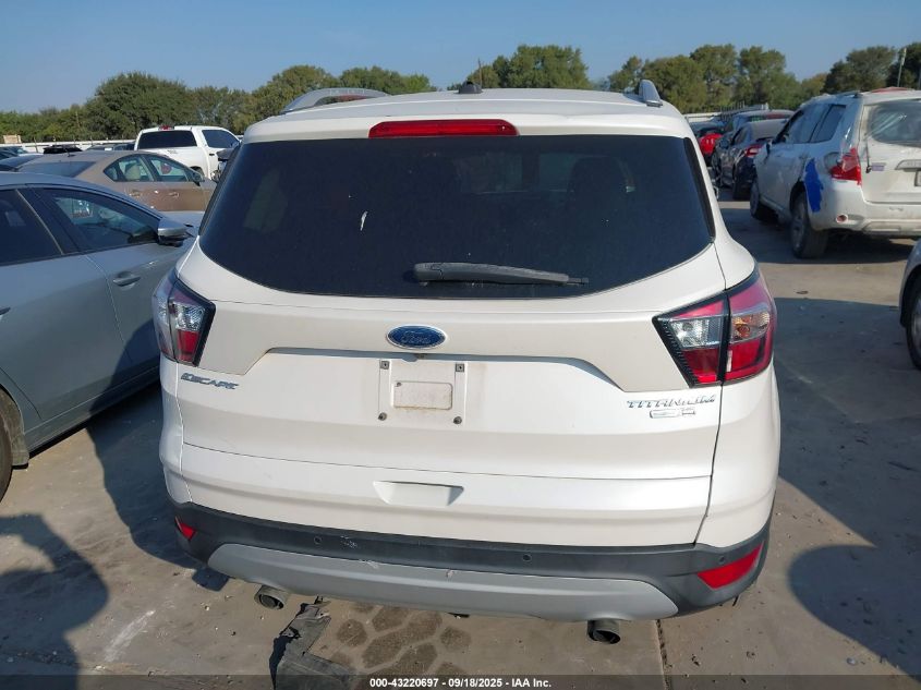2017 Ford Escape Titanium VIN: 1FMCU9JD0HUD84692 Lot: 43220697