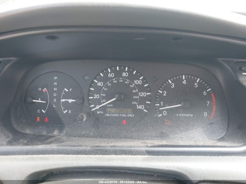 1999 Toyota Camry Le VIN: 4T1BG22K2XU435633 Lot: 43220759