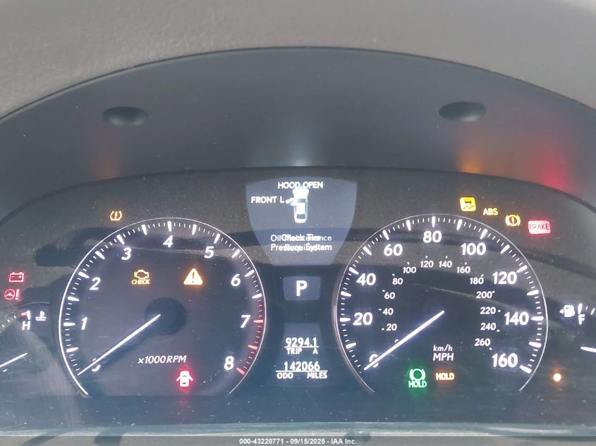 2008 Lexus Ls 460 VIN: JTHBL46F285058269 Lot: 43220771